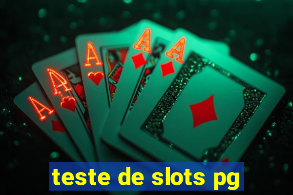 teste de slots pg